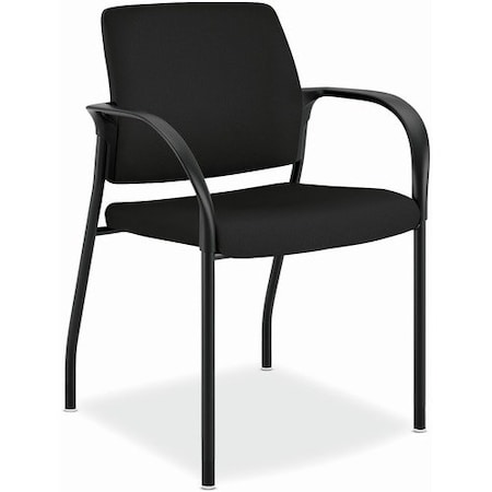 Hon CHAIR, STCK, SLDBCK, W/ARMS, BK HONIS110CU10